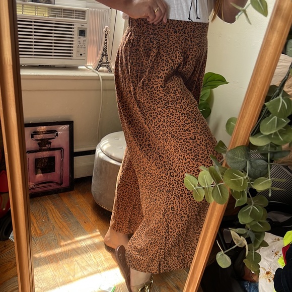 HyM  Animal Print Pants size 14 - Picture 2 of 4